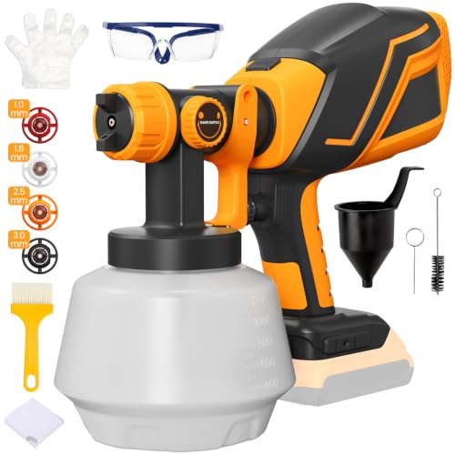 Cordless Paint Sprayer for DEWALT 20V MAX Battery | Home Repair - Image 2