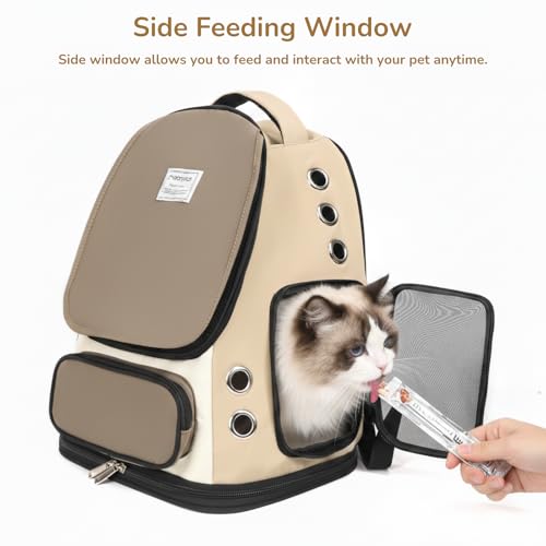 Cat Backpack Carrier, TSA Airline Approved Pet Travel Bag - Image 5