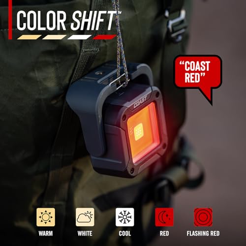 Coast QB2R 2000 Lumens Voice Control Rechargeable Utility Light - Image 7