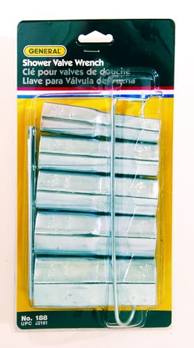 General Tools 188 Shower Valve Wrench Set, 5-Piece - Image 3