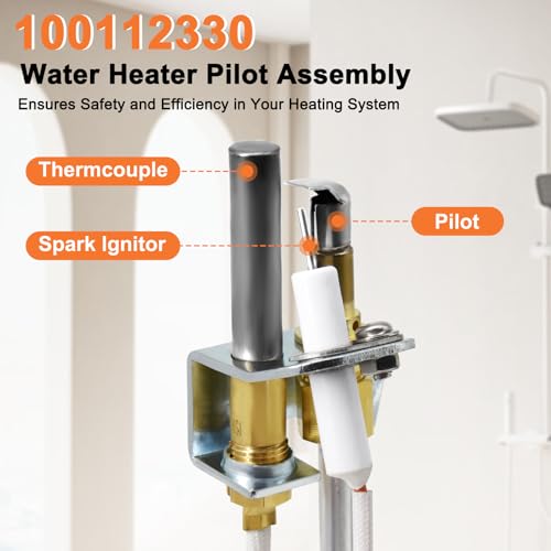 100112330 Water Heater Pilot Assembly Compatible with Whirlpool - Image 4