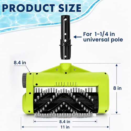 11-Inch Electric Pool Brush Head - Image 4