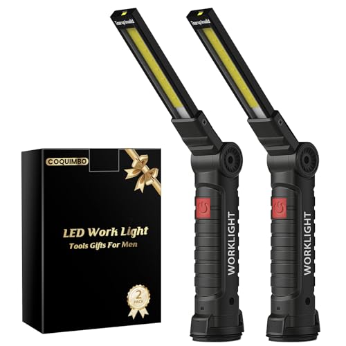 Coquimbo 2 Pack Rechargeable Work Light, Christmas Dad Gifts - Image 2
