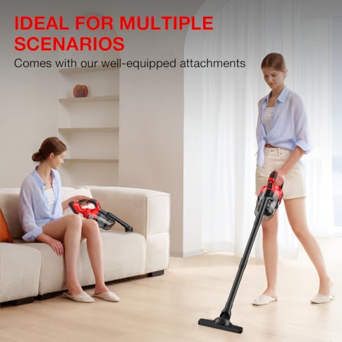 Cordless Vacuum Compatible with Milwaukee 18V Battery, Handheld - Image 3