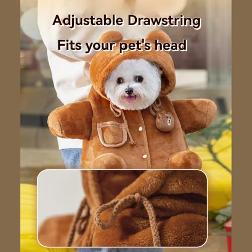 Cat Puppy Cute Bear Bee Carrier Backpack up to 13 lbs(Bear,S) - Image 6
