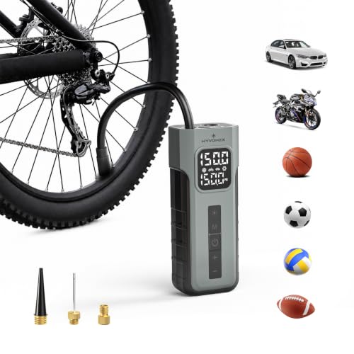 Mini Bike Tire Pump,150PSI Electric Bicycle Pump with Digital - Image 2