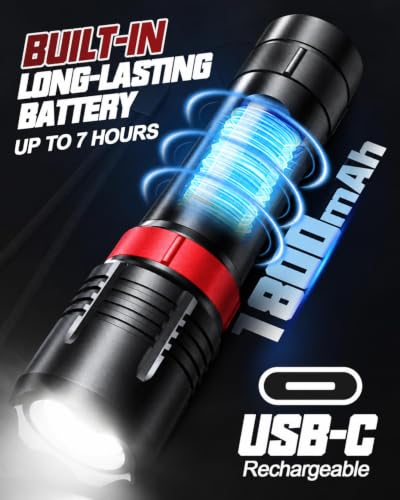 Victoper 2026 Upgraded Rechargeable Flashlight 2 Pack - Image 7