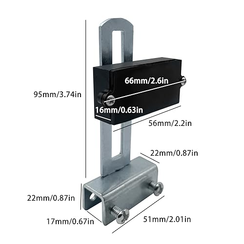 2 Pack Limit Switch Magnet for Sliding Gate Opener with Mounting - Image 4