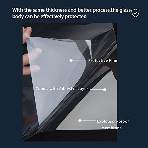 2MIL Transparent Safety Window Film UV Blocking Heat | Home Repair - Image 7
