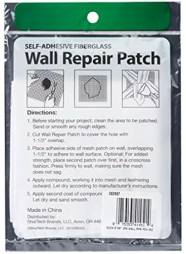 Duck Brand Fiberglass Wall Repair Patch, 8 Inches x 8 Inches - Image 3