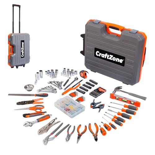 415-Piece Home Tool Kit with Rolling Tool Box - Image 2
