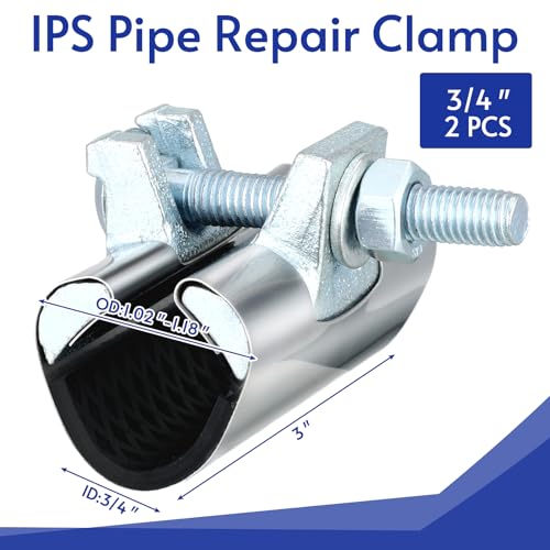 Tandefio 2 Pack Ips Pipe Repair Clamp, 3” Long - Image 3