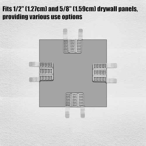 10Pcs Drywall Fastener Clip with 20 Screws Fits 1/2" | Home Repair - Image 6