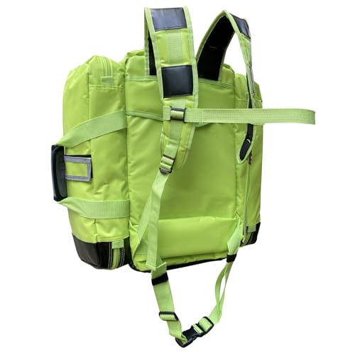 Kemp USA Ultimate EMS Backpack Neon Green Emergency - Image 4