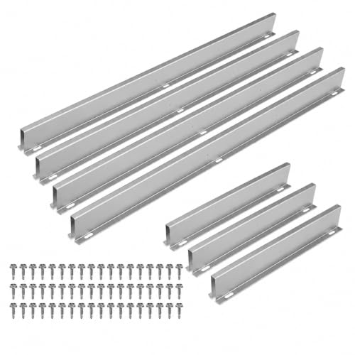16FT Garage Door Reinforcement Strut Kit, 18-Gauge Galvanized - Image 2
