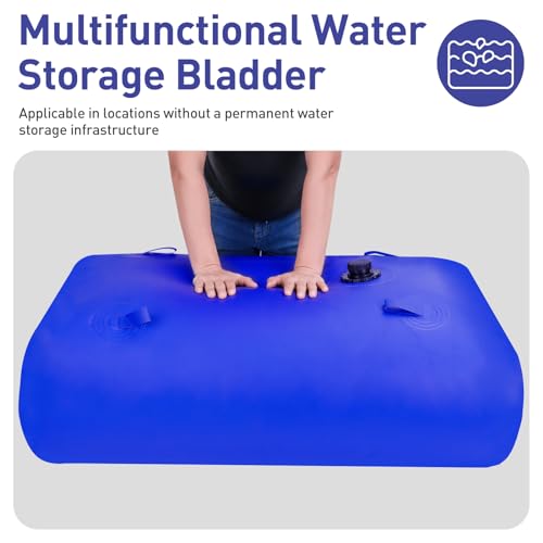 1000L/264gal Foldable Water Bladder Storage Container - Image 7