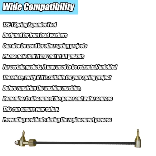 TSE-1 Spring Expansion Tool for Front Load Washer Boot - Image 5