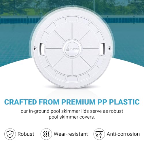 AR-PRO (2 Pack) Exact Replacement Hayward SPX1070C Skimmer Cover - Image 4