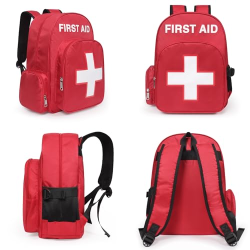 Gatycallaty First Aid Bag Empty Backpack Emergency Bags - Image 7