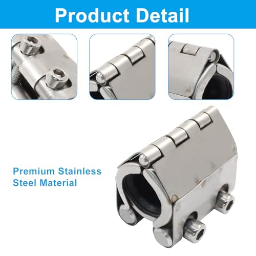 Pipe Repair Clamp, 20mm-23mm/1/2 inch - Image 4