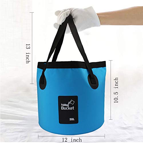 2 Pack Collapsible Buckets,Camping Water Storage Container - Image 5