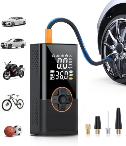 Tire Inflator Portable Air Compressor, 150 PSI Tire - Image 2