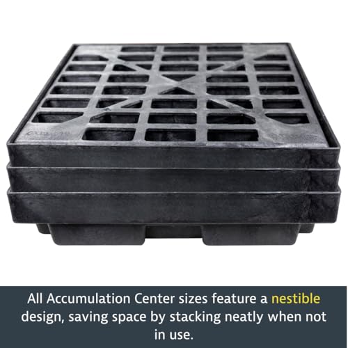 Justrite Low Profile 1 Drum Spill Containment Pallet Accumulation - Image 7