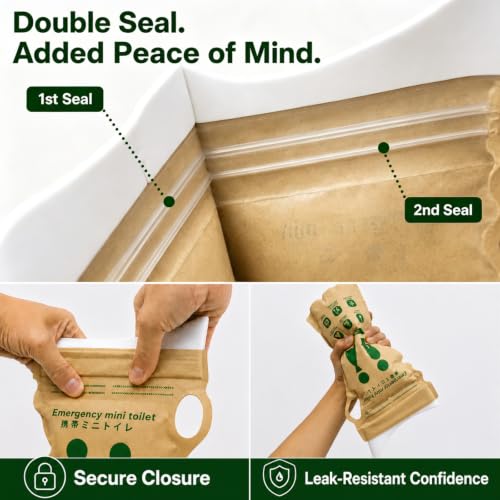Disposable Urine Bags, Pee Bags for Travel, Camping, Traffic Jams - Image 6