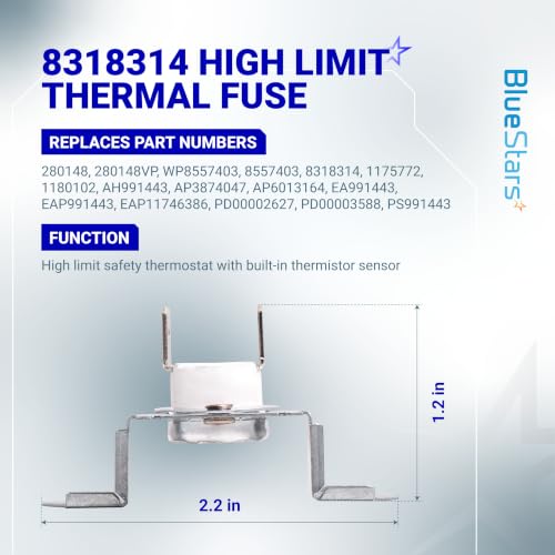 280148 Dryer Thermal Cut Off Kit by BlueStars | Laundry & Clothing - Image 3