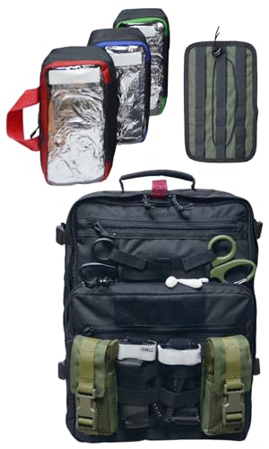 20L EMT Medical Backpack, First Aid Empty Bag | Travel Essentials - Image 2