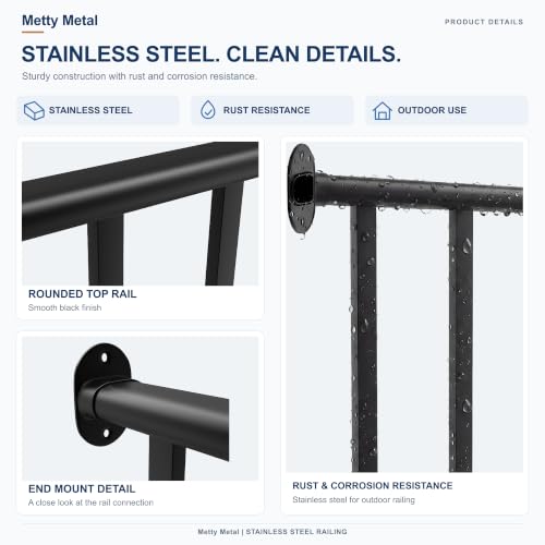 Stainless Steel Porch and Deck Railing Kit - Image 7