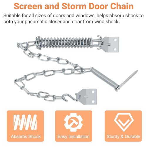 Storm Door Closer, 2PCS Heavy Duty Screen Door Closers - Image 5