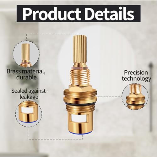 Brass 1-001 & Brass 1-002 Ceramic Valve Set，Replacement Hot - Image 4