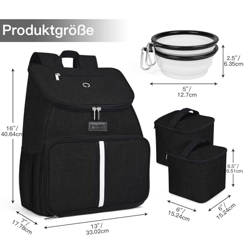 BAGLHER丨Dog Travel Bag, Airline Approved Pet Supplies Backpack - Image 4