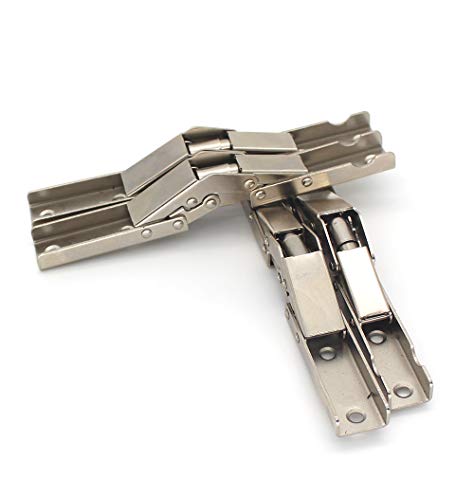 90 Degree Folding Door/Frame Hinge Hidden Bracket (4 Pieces) - Image 5