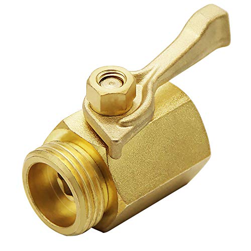 Lifynste Heavy Duty Brass Garden Hose Shut Off Valve, 3/4 Inch - Image 7