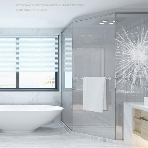 2mil Clear Security and Safety Window Film Shatterproof Film - Image 7