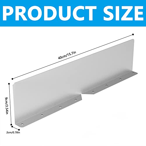 2 Pcs Gutter Valley Splash Guards, Rain Gutter Valley Roofing - Image 3