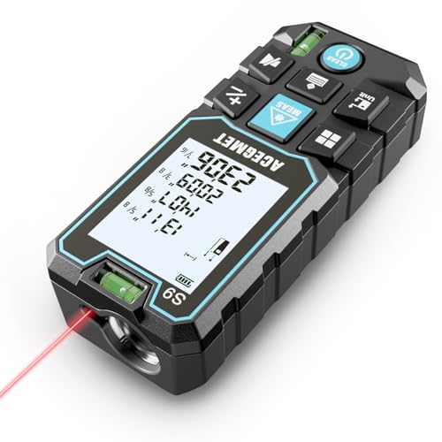 S9 229ft/70m Laser Measuring Tool, LCD Backlit Display - Image 2