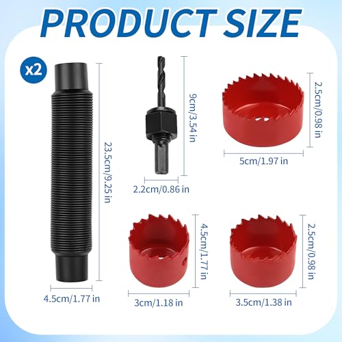 Rain Barrel Hose Connector Kit, Linking Rainwater Overflow - Image 3