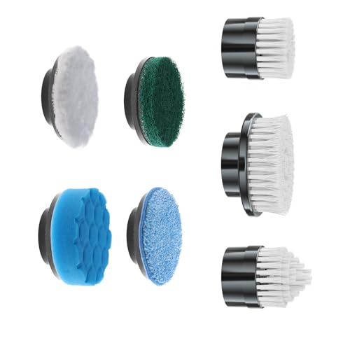 Electric Spin Scrubber Replacement Brush Heads, 7 Pcs Set - Image 7