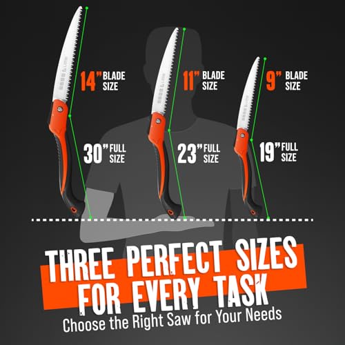 Folding Camping saw 11 Inch - Heavy Duty Pruning Saw - Image 7
