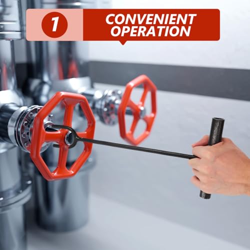 T-Handle Utility Water Meter Shut off Tool for Water Main - Image 5