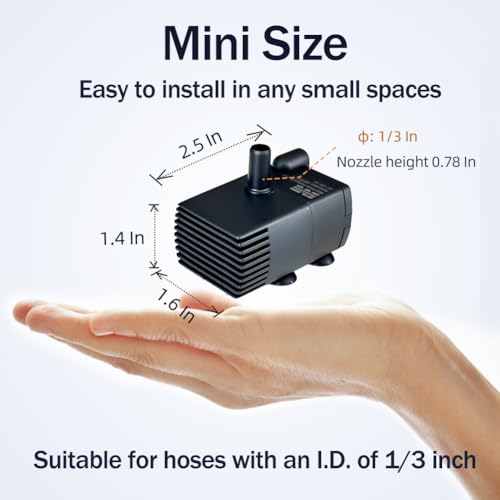Automatic Small Sump Pump with Water Sensor, 5 FT Lift 55 GPH - Image 3