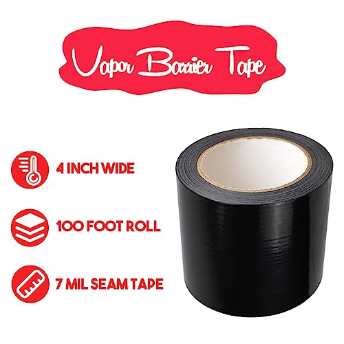 Vapor Barrier Tape, Vinyl Tape - Image 3