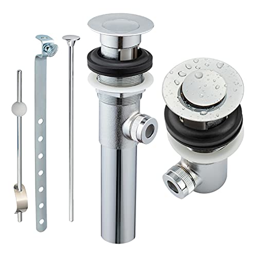 Sink Pop-Up Drain Stopper Assembly with Lift Rod | Bathroom Essentials - Image 2