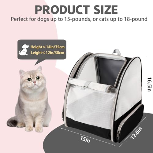 Cat Backpack Carrier,Pet Carrier Airline Approved | Pet Essentials - Image 3