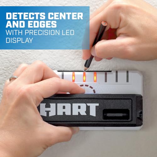 HART Professional Stud Finder with 9 Sensors, Wood & Metal Stud - Image 5