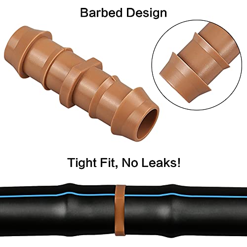 Drip Irrigation Fittings Kit for 1/2 Inch Tubing, 20 Pieces Drip - Image 5