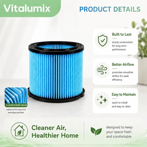 2 Pack VF3500 Replacement Filters Fit For Rigid 3 to 4.5 Gallon - Image 5